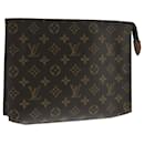 LOUIS VUITTON Monogram Poche Toilette 26 Pouch M47542 LV Auth 104280 - Louis Vuitton