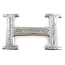 Hermes Touareg Buckle Constance H-belt Silver - Hermès