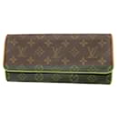 Louis Vuitton Monogram Pochette Twin GM Shoulder Bag