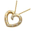 K18YG Diamond Heart Necklace - Autre Marque