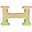HERMES Accessory Single Buckle / Gold Metal Belt Buckle - 102418 - Hermès
