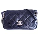 Black Chanel flap bag