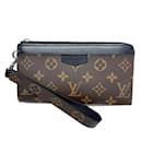 Louis Vuitton Monogram Macassar Zippy Dragonne Long Wallet