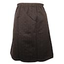 Jupe Mini en Nylon Zucca Fendi