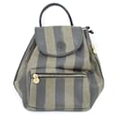Fendi Vintage Pequin Stripe Backpack