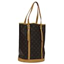 LOUIS VUITTON Monogram Bucket GM Shoulder Bag M42236 LV Auth 108895 - Louis Vuitton