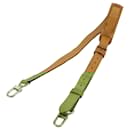 LOUIS VUITTON Adjustable Shoulder Strap Leather 35""-42.5"" Beige Auth bs21350 - Louis Vuitton