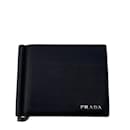 Prada Saffiano Leather Money Clip