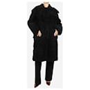Black Orso shearling coat - size S - Autre Marque