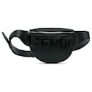 Fendi Black Fendi Logo Belt Bag