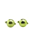 Louis Vuitton Gold Gold Plated Clou Rivet Cufflinks