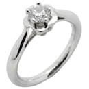 Chanel Camellia Platinum Diamond Band Ring