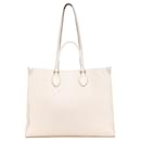 Louis Vuitton White Monogram Empreinte Onthego GM
