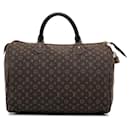 Louis Vuitton Brown Monogram Mini Lin Speedy 30