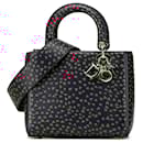 Dior Blue Medium Calfskin I Love Paris Lady Dior