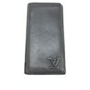 Louis Vuitton Graim Leather Wallet Brazza M69980