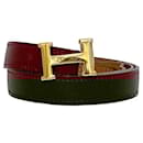 Hermes Constance Leather Waist Belt - Hermès