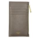 Celine Grayish Leather Coin Purse - Céline