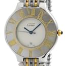 Cartier Must 21 Gold Plated Steel Quartz Ladies Watch