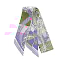 Foulard en soie Hermes Twilly CAVALLERIA D ETRIERS - Hermès