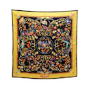 Hermès Carré 90 PIERRES d'ORIENT et OCCIDENT Écharpe