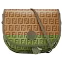Fendi Zucca Brown Shoulder Bag