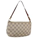 LOUIS VUITTON Pochette Accessoires Damier Azur N51986 Auth LV 98721 - Louis Vuitton