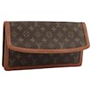 LOUIS VUITTON Monogram Pochette Dam GM Clutch Bag M51810 LV Auth yk16611 - Louis Vuitton
