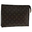 LOUIS VUITTON Monogram Poche Toilette 26 Pouch M47542 LV Auth 95526 - Louis Vuitton