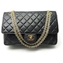 VINTAGE CHANEL TIMELESS CLASSIC QUILTED LEATHER MEDIUM HANDBAG - Chanel