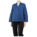 Blue cotton chore jacket - size UK 8 - Autre Marque