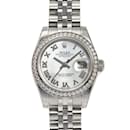 Rolex Datejust 26 179384NR White Roman Dial Watch