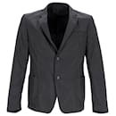  Prada Single-Breasted Light-Weight Blazer in Black Polyester