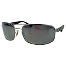 Ray-Ban RB3445 Sunglasses Black Metal - Autre Marque