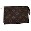 LOUIS VUITTON Monogram Poche Toilette 15 Pouch M47546 LV Auth th5583 - Louis Vuitton