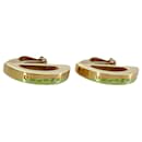 CELINE Earring metal Gold Auth bs21524 - Céline