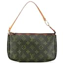 Louis Vuitton Brown Monogram Pochette Accessoires