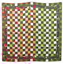 Louis Vuitton Carre Monogram Check Scarf