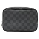 Louis Vuitton Damier Graphite Truss Toilette PM Pouch