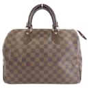 Louis Vuitton Damier Speedy 30cm Boston Bag