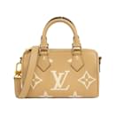 Louis Vuitton Bicolor Monogram Empreinte Nano Speedy Boston Bag