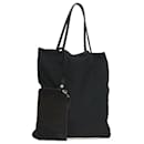 FENDI Zucca Canvas Tote Bag Black Auth 109897 - Fendi