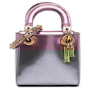 Dior Purple Mini Patent Lady Dior