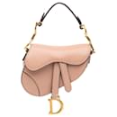 Dior Brown Micro Goatskin Saddle