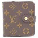 Louis Vuitton Monogram Compact Zip Wallet
