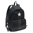 Givenchy Black Nylon Leather Backpack