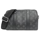 Louis Vuitton Monogram Eclipse Reverse City Keepall M45936 Shoulder Bag