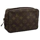 LOUIS VUITTON Monogram Trousse Toilette 18 Pouch M47526 LV Auth 110604 - Louis Vuitton