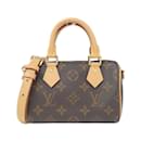 Louis Vuitton Monogram Nano Speedy Boston Bag