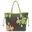 Louis Vuitton Monogram Rose Neverfull MM Handbag